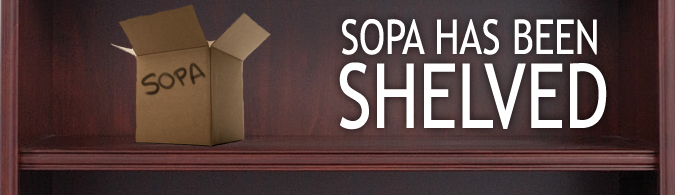 SOPA Has Been Shelved – The Internet is Free!
