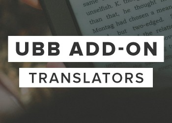 UBB Translators Add-On