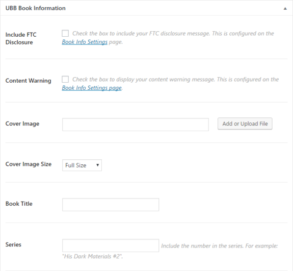 Ultimate Book Blogger Plugin for WordPress